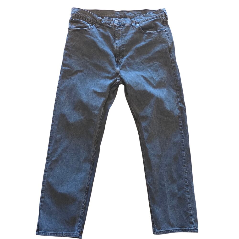 Classic Levi's 505 Men's Black Denim Jeans - W40 L30